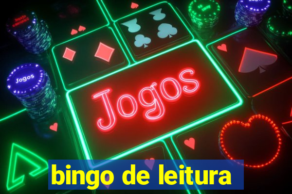 bingo de leitura