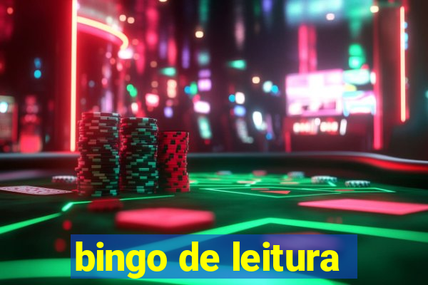 bingo de leitura