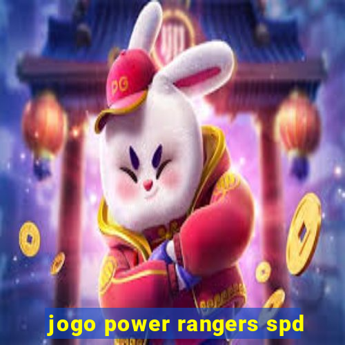 jogo power rangers spd