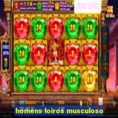 homens loiros musculoso