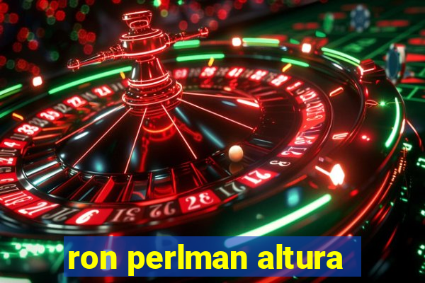 ron perlman altura