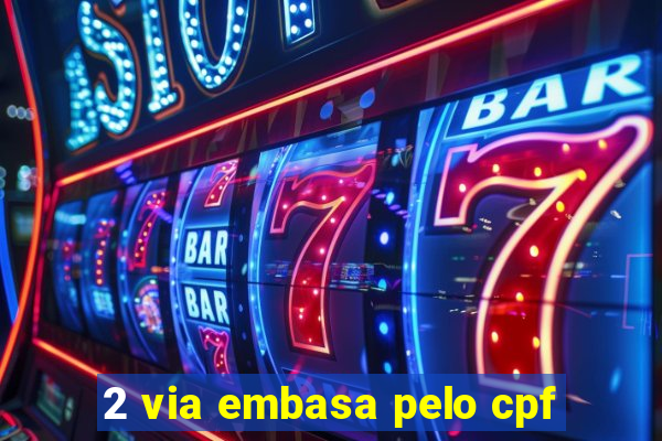 2 via embasa pelo cpf