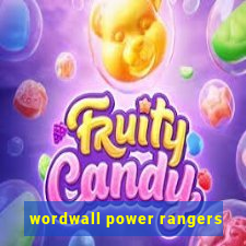 wordwall power rangers