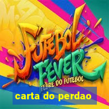 carta do perdao