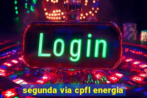 segunda via cpfl energia