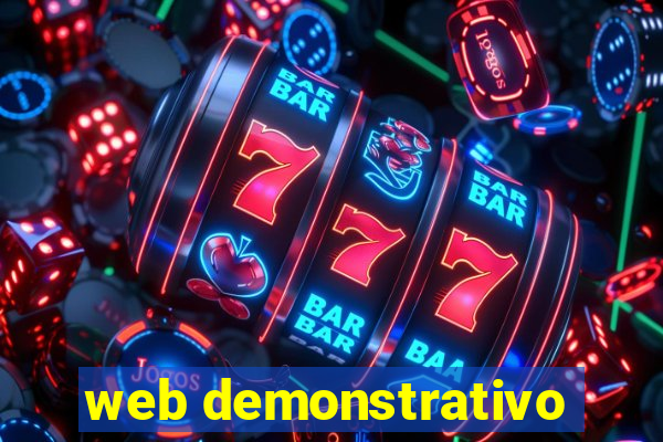 web demonstrativo