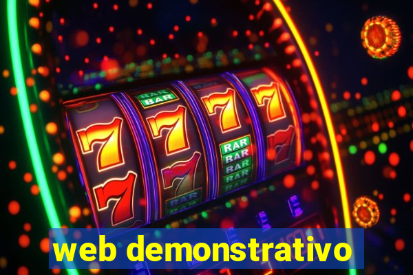 web demonstrativo