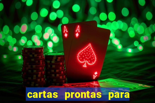 cartas prontas para retiro espiritual