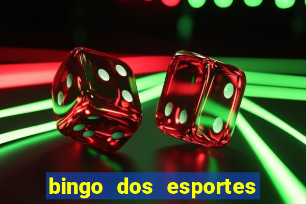 bingo dos esportes para imprimir