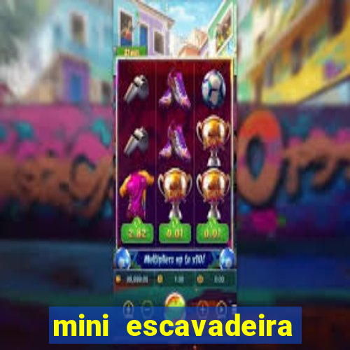 mini escavadeira aluguel rj