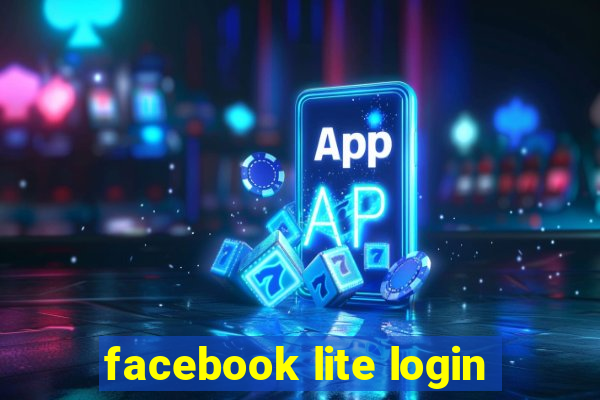 facebook lite login