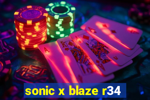 sonic x blaze r34