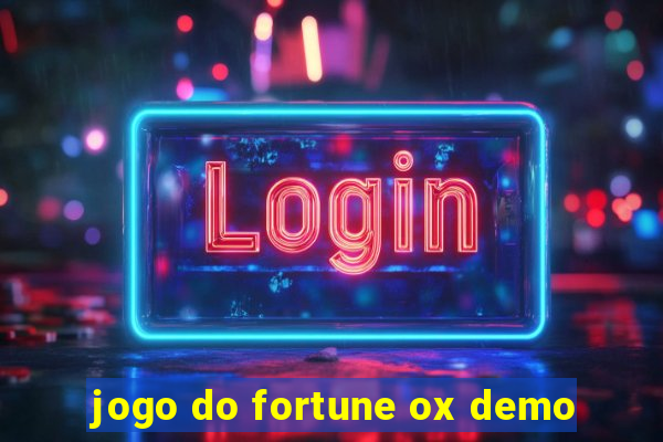 jogo do fortune ox demo