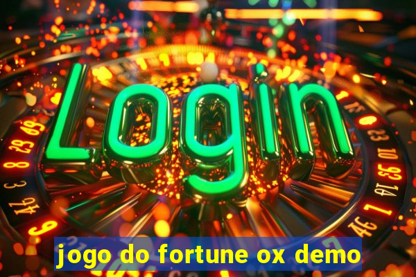 jogo do fortune ox demo