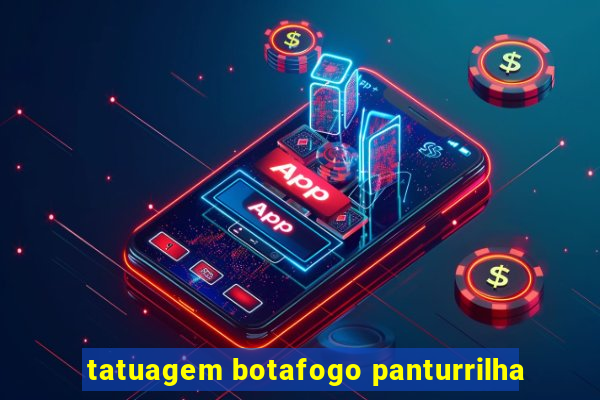 tatuagem botafogo panturrilha