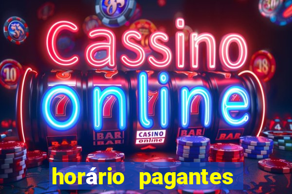 horário pagantes do fortune tiger