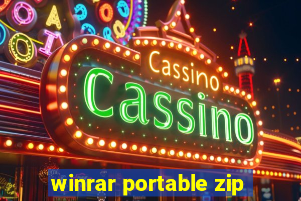 winrar portable zip