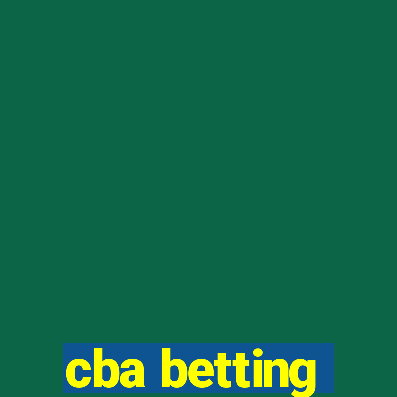 cba betting