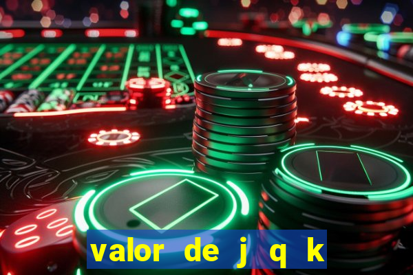 valor de j q k en blackjack