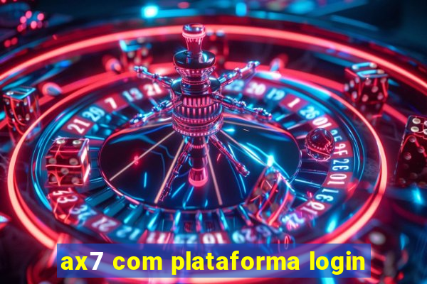 ax7 com plataforma login