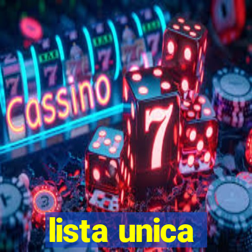 lista unica