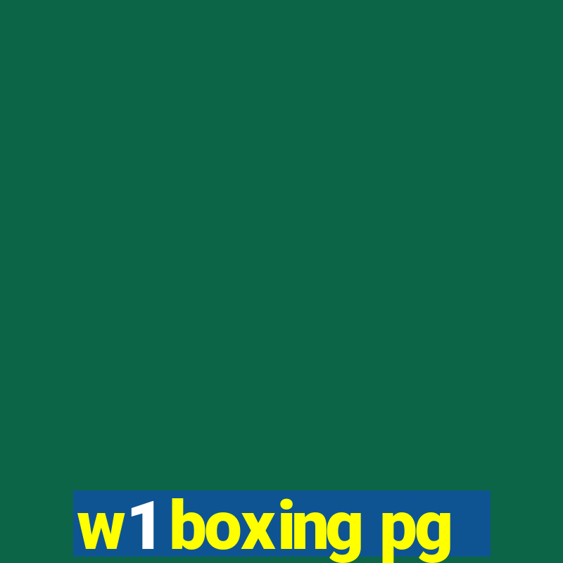 w1 boxing pg