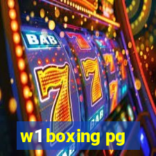 w1 boxing pg