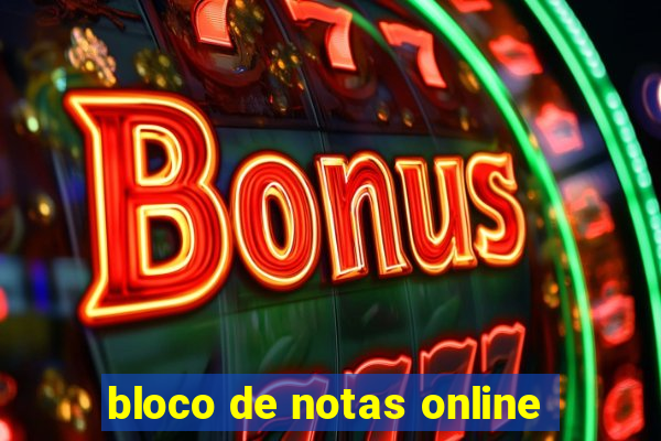 bloco de notas online