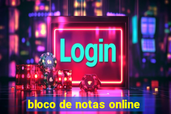 bloco de notas online