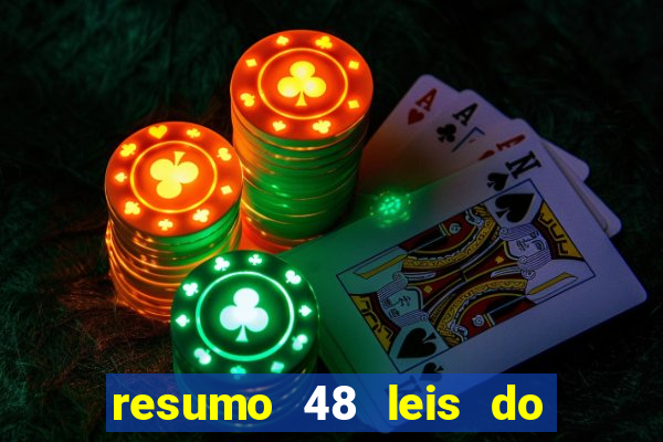 resumo 48 leis do poder pdf