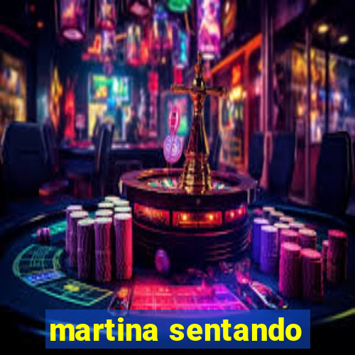 martina sentando