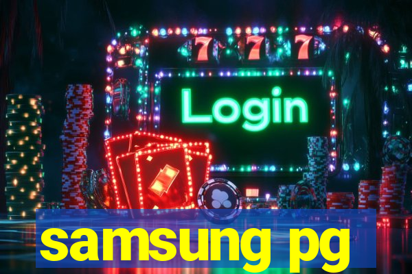 samsung pg