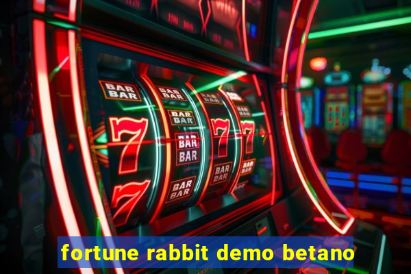 fortune rabbit demo betano