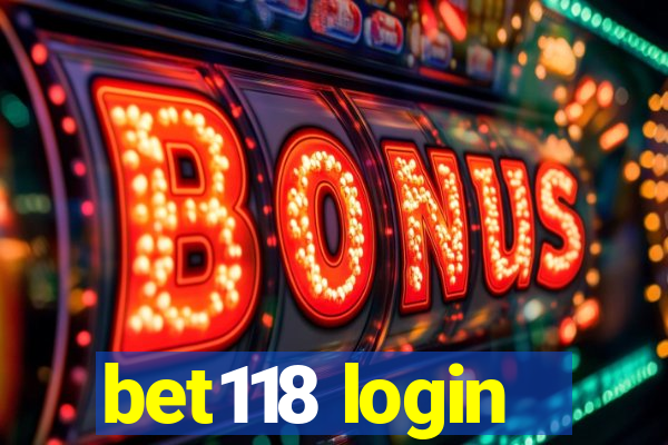 bet118 login