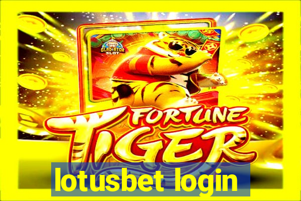 lotusbet login