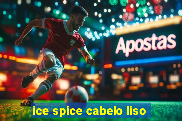 ice spice cabelo liso