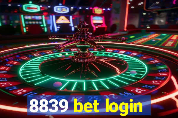 8839 bet login