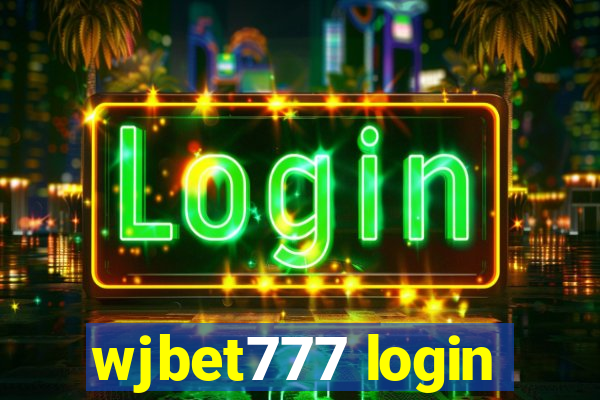 wjbet777 login