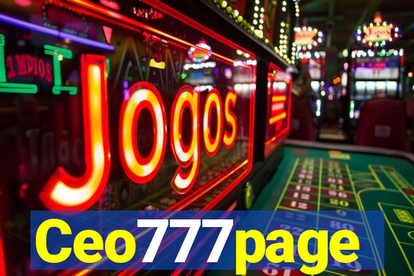 Ceo777page