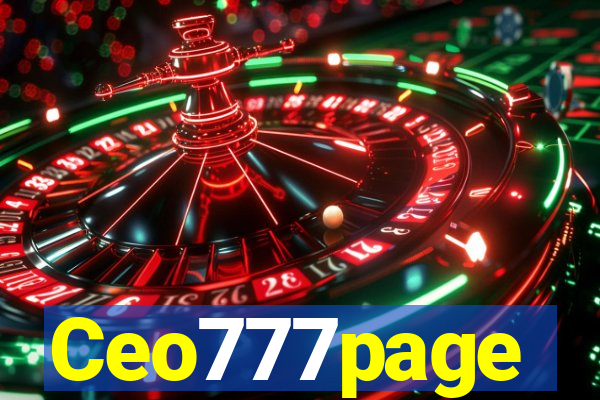 Ceo777page