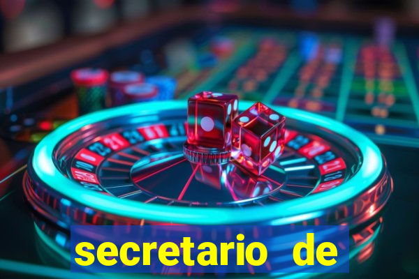 secretario de esporte salario