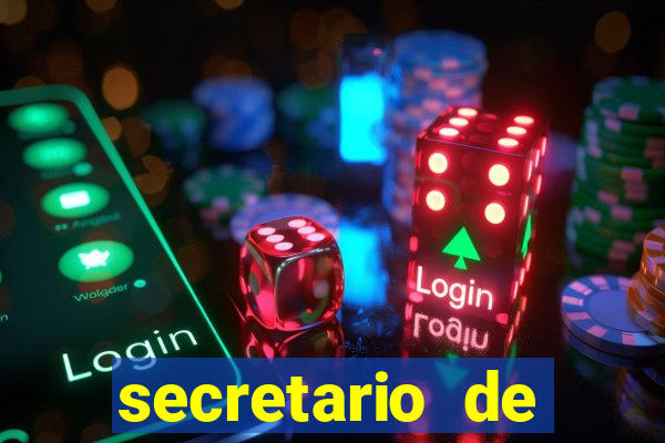 secretario de esporte salario