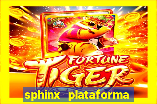 sphinx plataforma de jogos