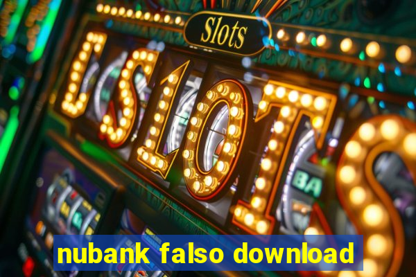 nubank falso download