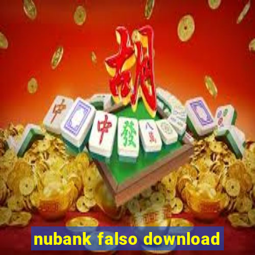 nubank falso download