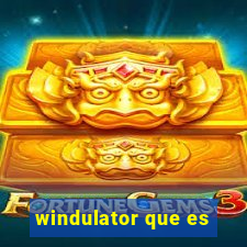 windulator que es