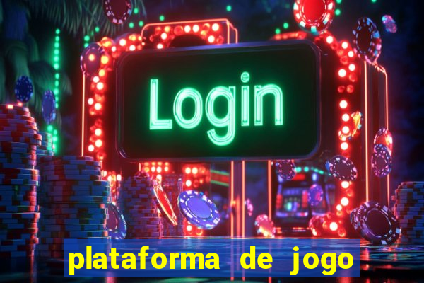 plataforma de jogo nova pagando