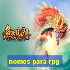 nomes para rpg