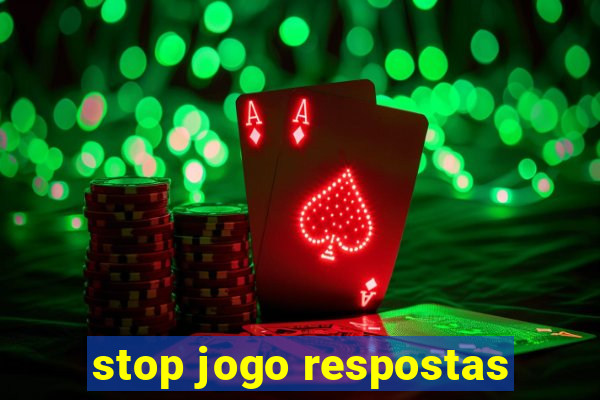 stop jogo respostas