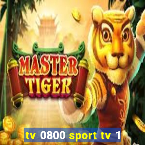 tv 0800 sport tv 1